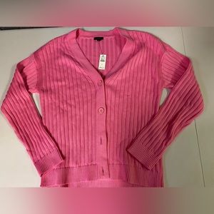 Talbots Pink Cardigan Large